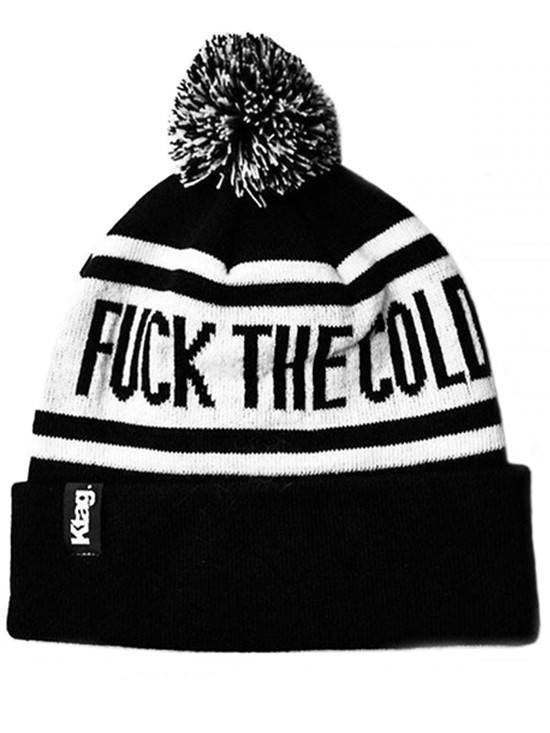 &quot;Fuck The Cold&quot; Beanie by Ktag Clothing (More Options) - www.inkedshop.com