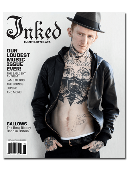 Inked Magazine: Gallows - June 2009 - Inked Shop