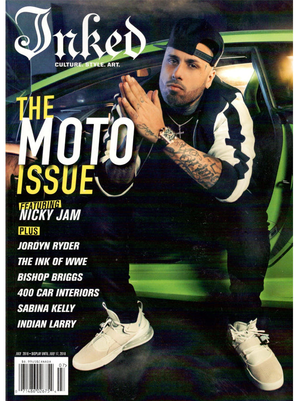 Inked Magazine: The Moto Issue (2 Cover Options) - July 2018