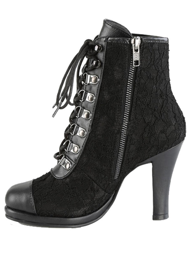 Women&#39;s Glam 202 Platform Lace-Up Ankle Boots