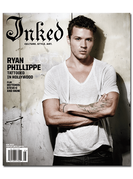 Inked Magazine: Ryan Phillippe - May 2010 - InkedShop - 1