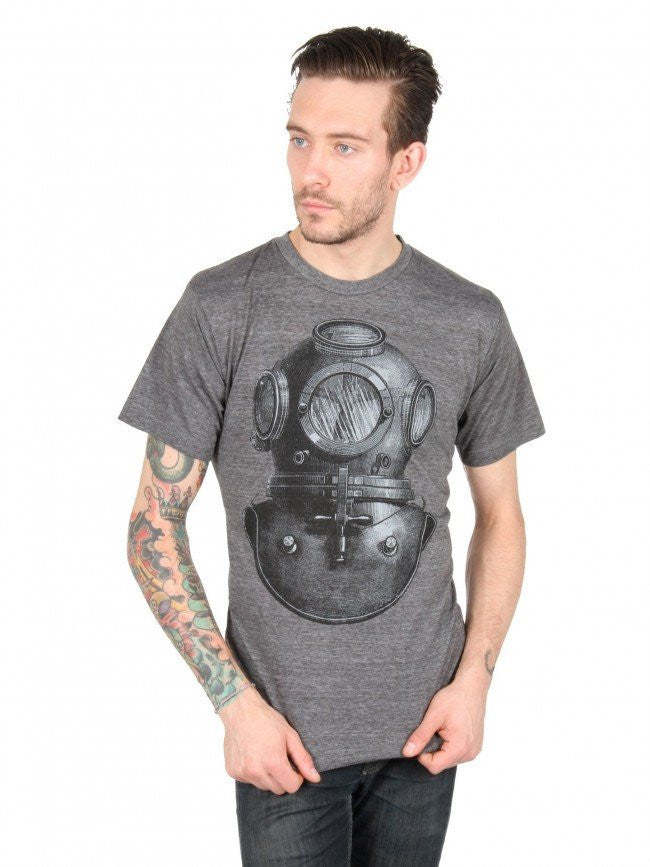 Men&#39;s &quot;Bell Helmet&quot; Tee by Annex Clothing (Grey) - InkedShop - 2