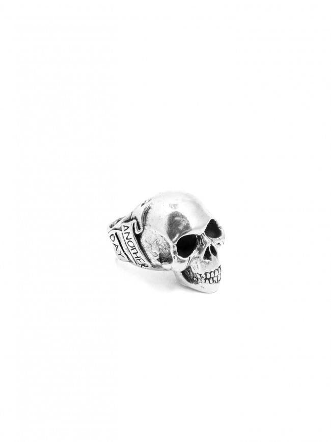&quot;Another Day Above Dirt&quot; Skull Ring by Blue Bayer Design - InkedShop - 1