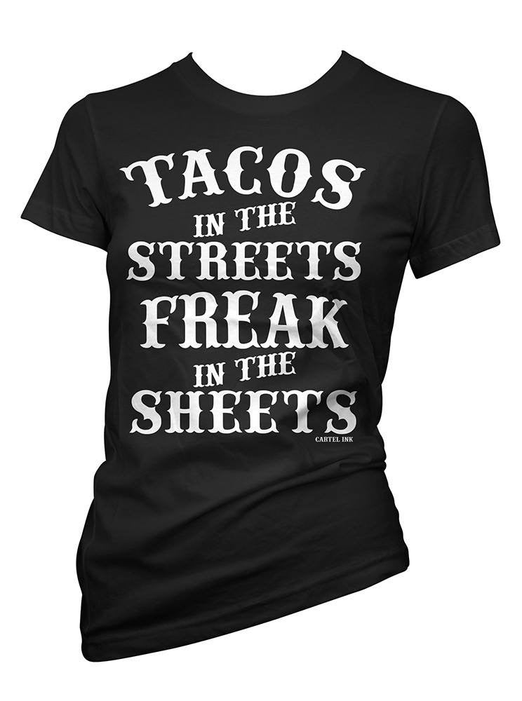 Women&#39;s Tacos in the Streets Tee