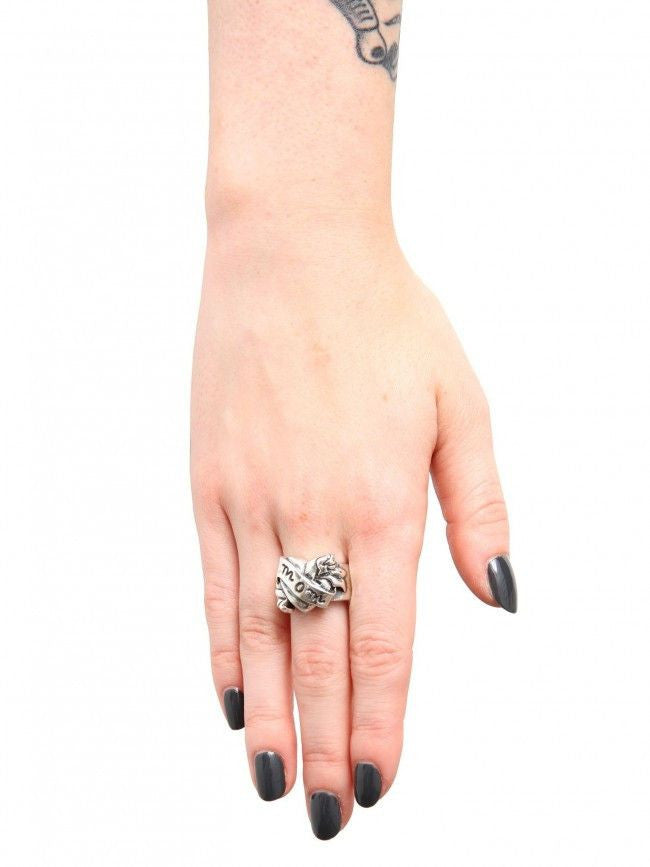 Mom Tattoo Ring by Femme Metale - InkedShop - 3