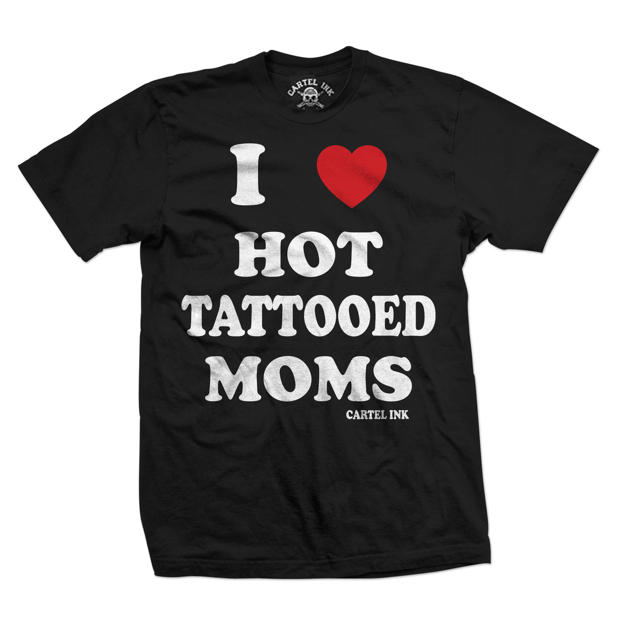 Men&#39;s I Love Hot Tattooed Moms Tee