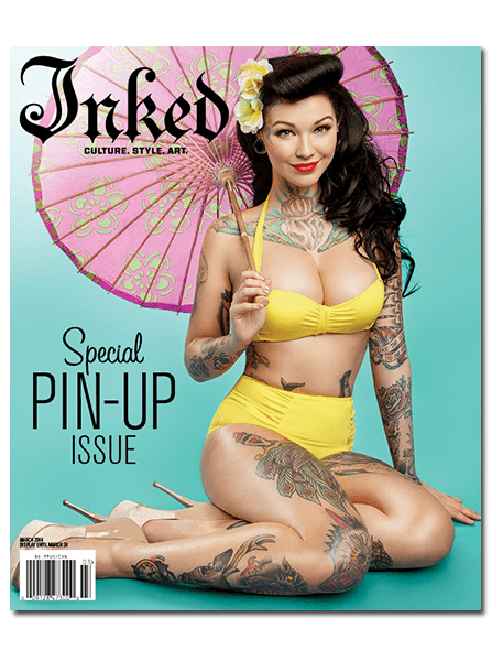 Inked Magazine: Pin-Up Issue - March 2014 - InkedShop - 1