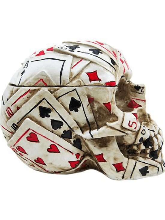 &quot;Poker&quot; Skull by Pacific Trading - www.inkedshop.com