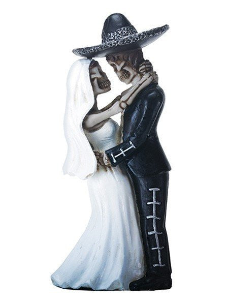 Mariachi Couple - Day Of The Dead Statue by Summit Collection - www.inkedshop.com