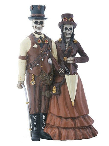 Steampunk Couple Statue by Summit Collection - www.inkedshop.com