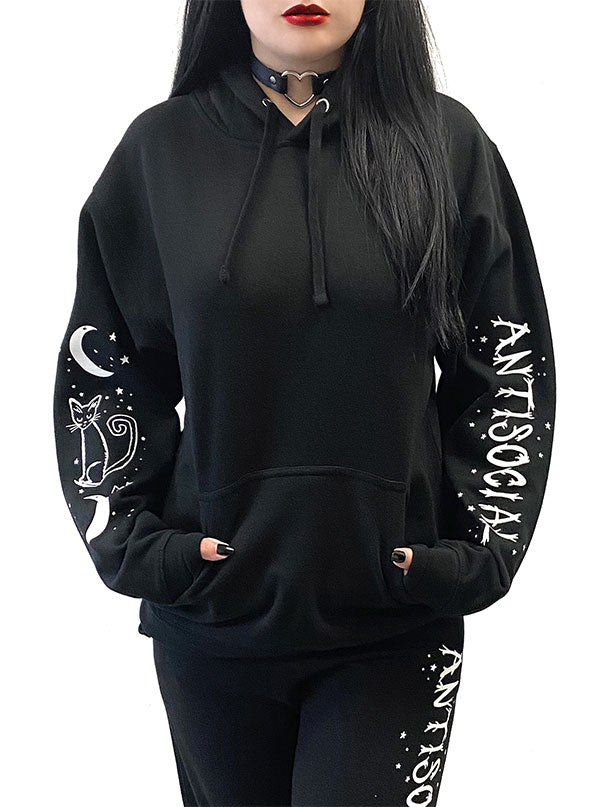 Women&#39;s AntiSocial Witch Hoodie