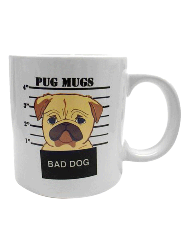 Bad Pug Giant Mug
