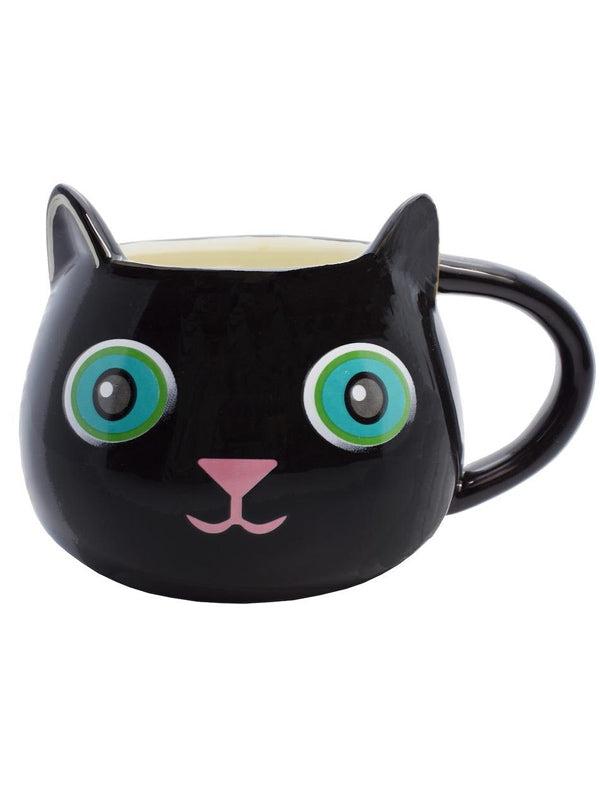 Fine Feline Black Cat Mug