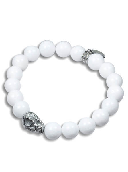 &quot;Skull And Stones&quot; Stretch Bracelet by Controse (More Options) - www.inkedshop.com