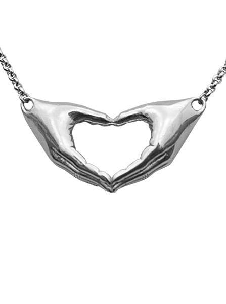 &quot;Friendship&quot; Necklace by Controse (Silver) - www.inkedshop.com