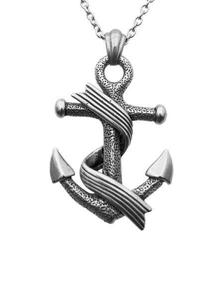 &quot;Dad Anchor&quot; by Controse (Silver) - www.inkedshop.com