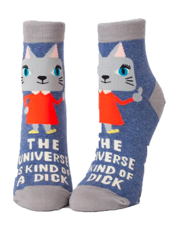 Women&#39;s The Universe Is Kind Of A Dick Ankle Socks