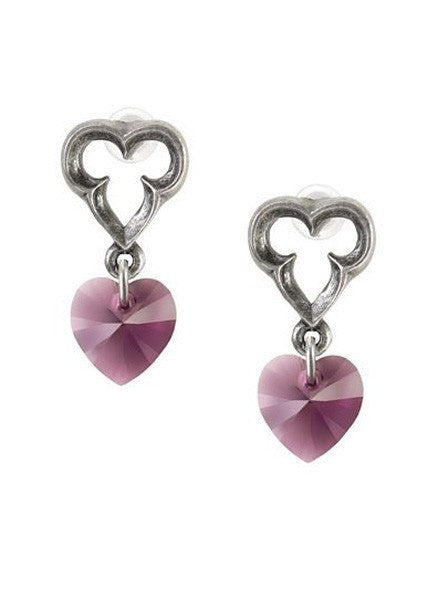 &quot;Elizabethan&quot; Earrings by Alchemy of England (Orchid) - www.inkedshop.com
