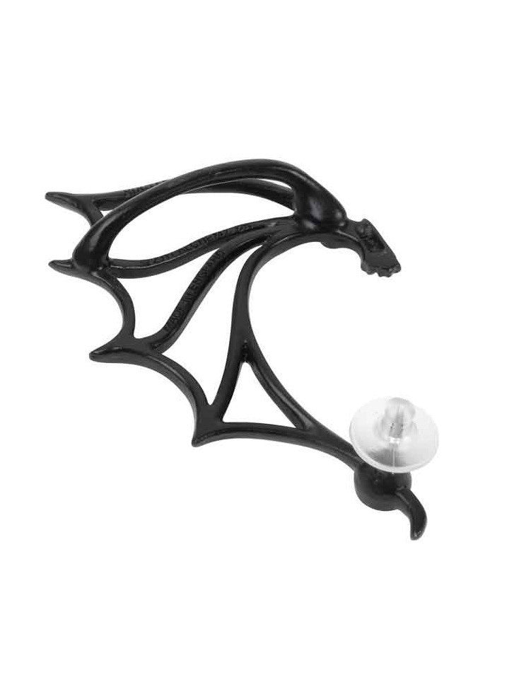 &quot;Nocti-Dame&quot; Ear Wrap by Alchemy of England (Pewter) - www.inkedshop.com