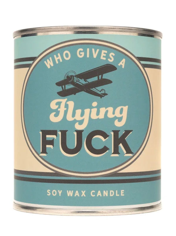 Who Gives a Flying Fuck? Vintage Paint Candle