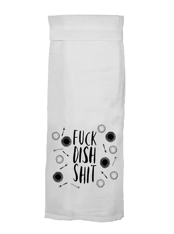 Fuck Dish Shit Kitchen Towel