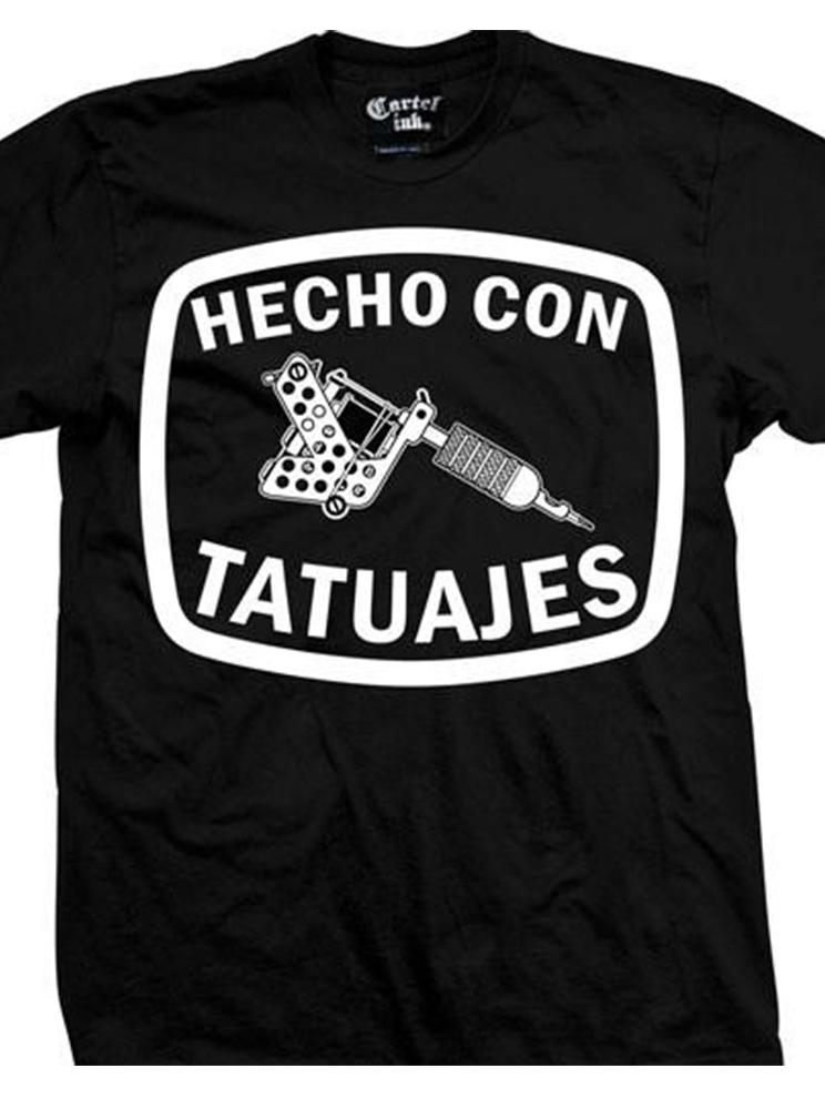 Men&#39;s Hecho Con Tataujes Tee