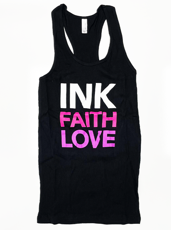Women&#39;s Ink Faith Love Tank
