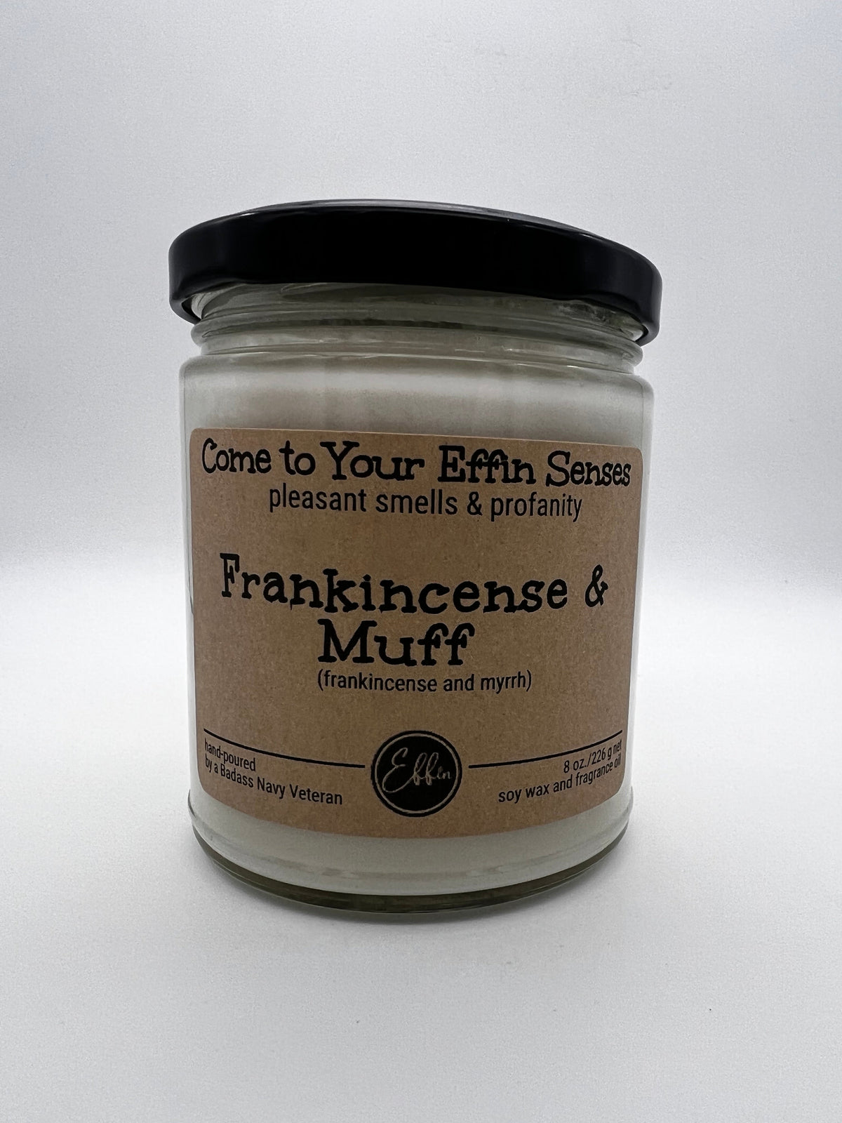 Frankincense &amp; Muff Candle
