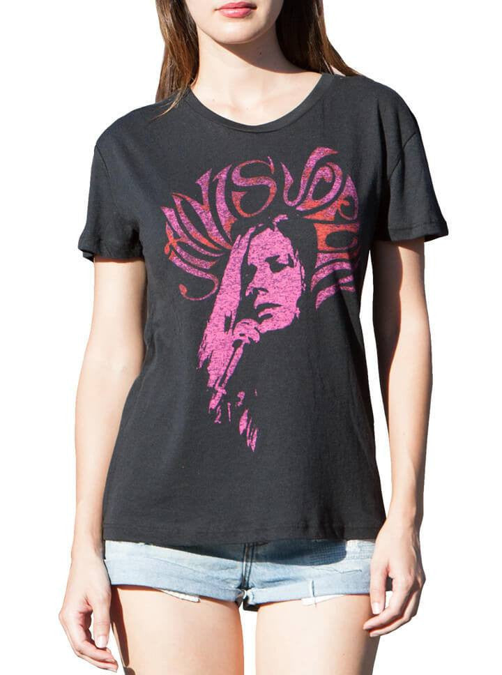 Women&#39;s &quot;Janis Forever&quot; Tee by Goodie Two Sleeves (Black) - www.inkedshop.com