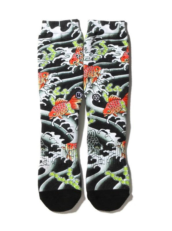 Kingyo Irezumi Socks Designed by Nami