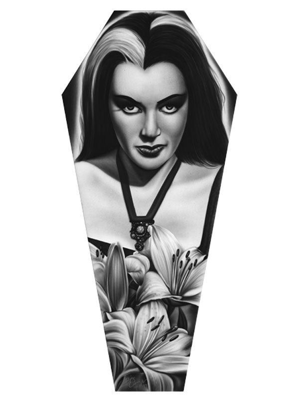 Lily Munster Canvas Coffin by Big Ceeze