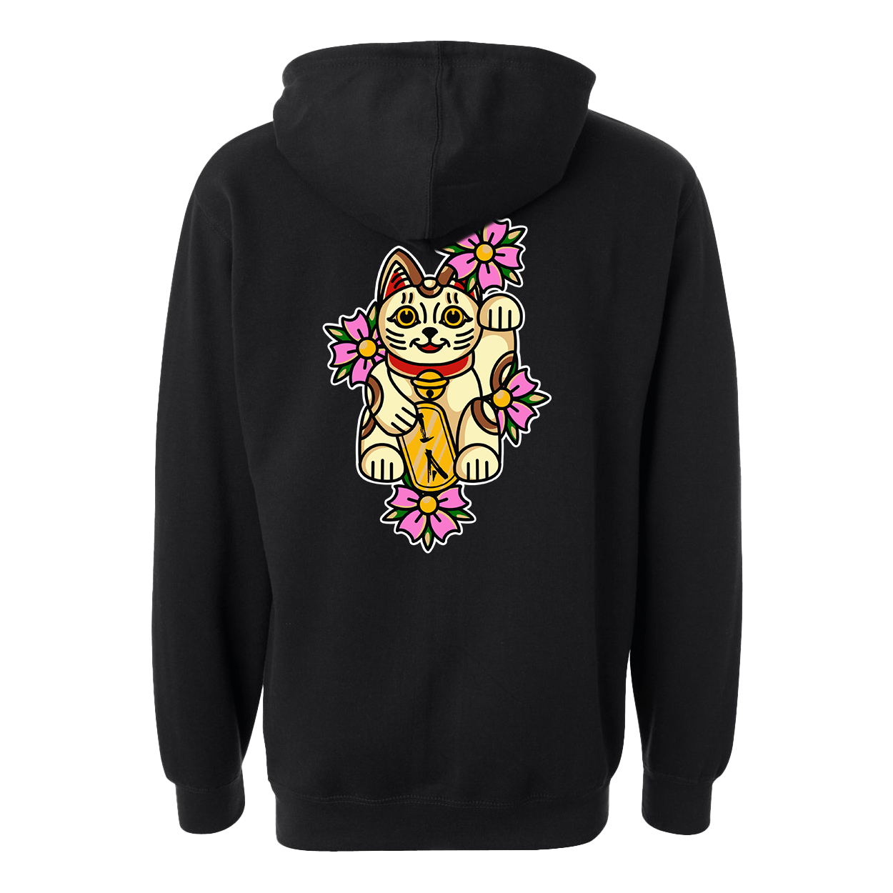 Unisex Fults Lucky Cat Hoodie - Inked Shop