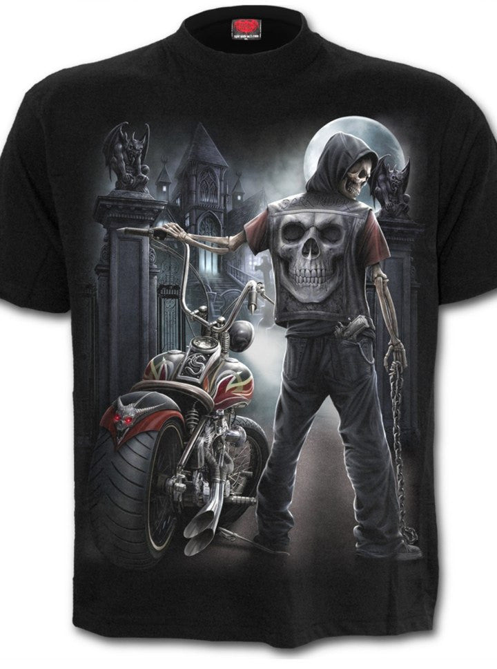 Men&#39;s &quot;Night Church&quot; Tee by Spiral USA (Black) - www.inkedshop.com