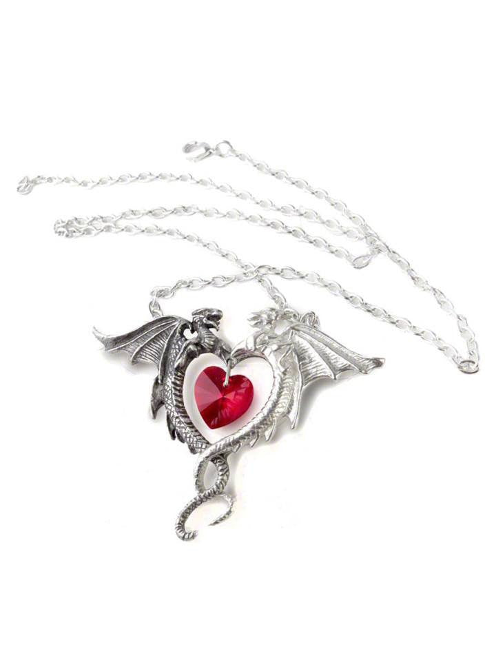 &quot;Coeur Sauvage&quot; Pendant by Alchemy of England - www.inkedshop.com