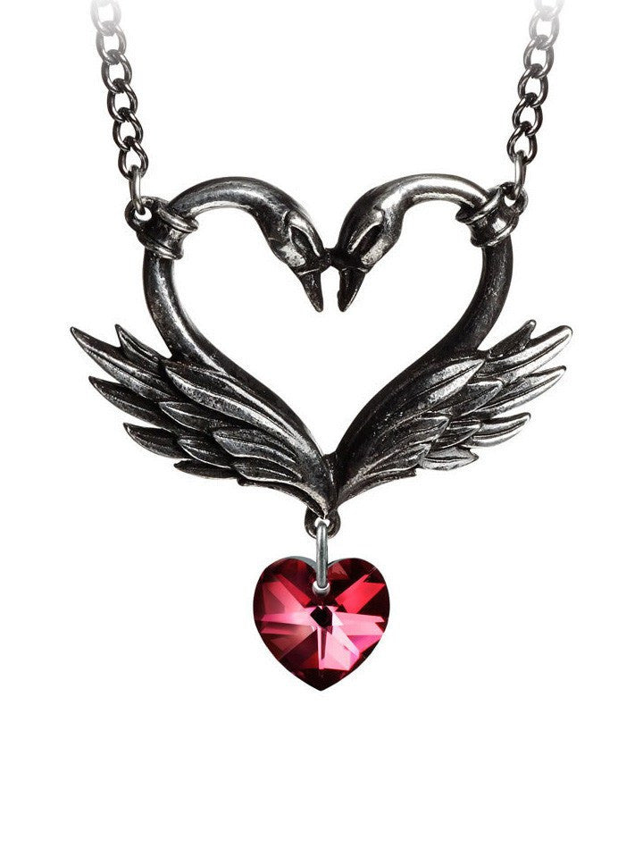 &quot;The Black Swan Romance&quot; Necklace by Alchemy of England - www.inkedshop.com