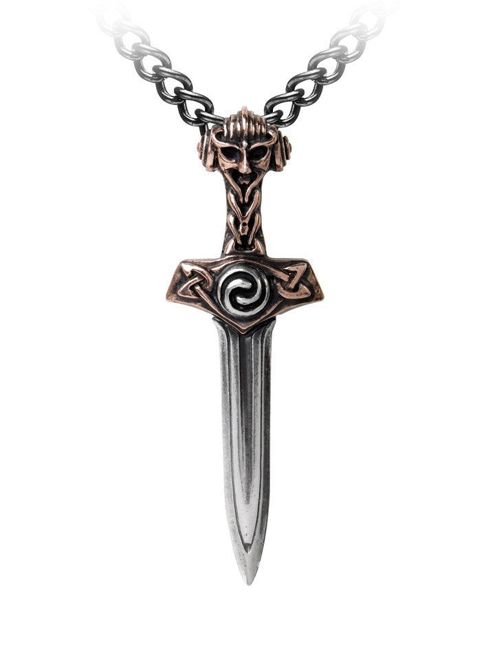 &quot;Thorsblade&quot; Necklace by Alchemy of England - www.inkedshop.com