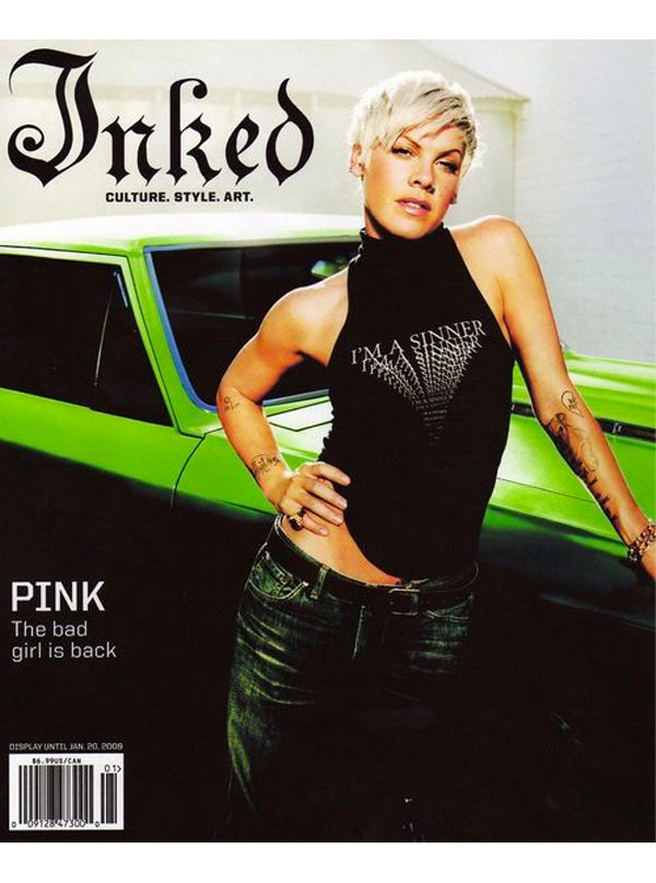 Inked Magazine: Featuring Pink - January 2009