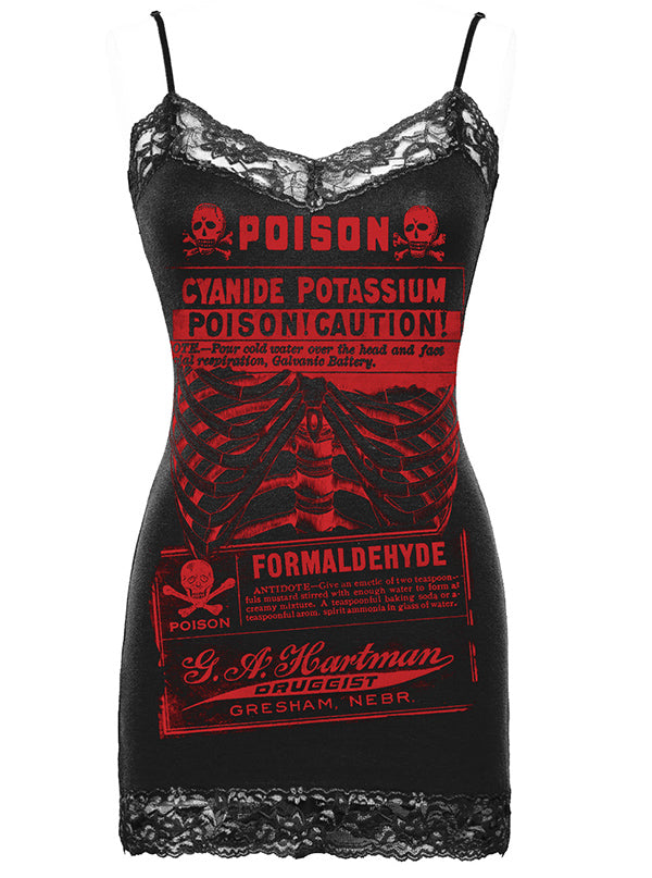 Women's Poison Label Antidote Cami by Se7en Deadly | Inked Shop