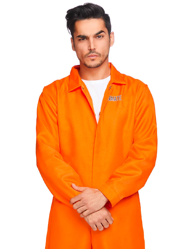 Unisex Prison Jumpsuit Costume