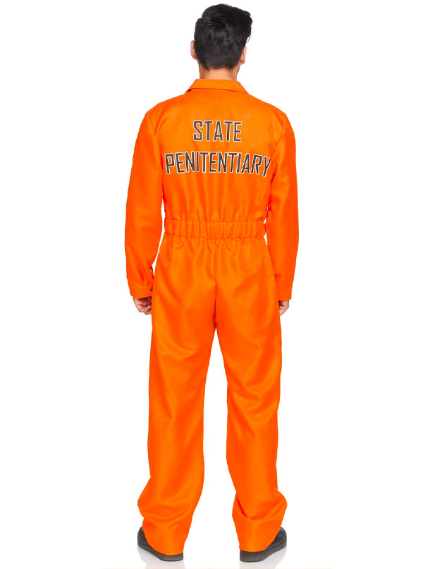 Unisex Prison Jumpsuit Costume