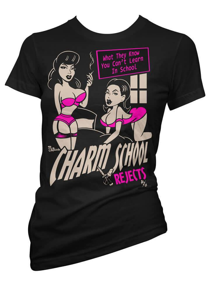 Women&#39;s &quot;What They Know You Can&#39;t Learn In School&quot; Collection by Pinky Star (Black) - www.inkedshop.com