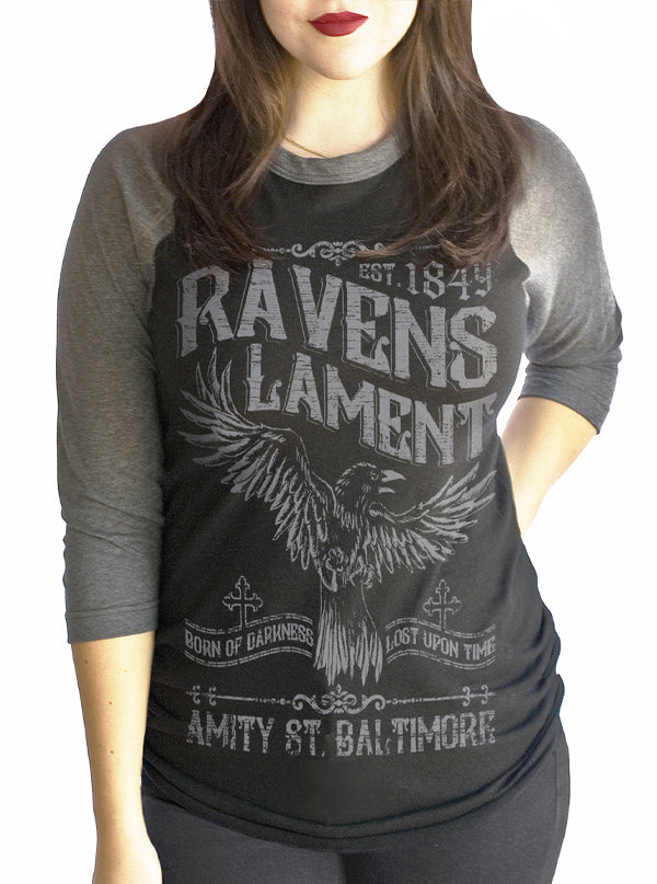 Women&#39;s Ravens Lament Raglan Tee
