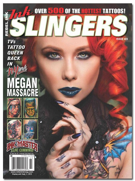 Ink Slingers: Megan Massacre - www.inkedshop.com