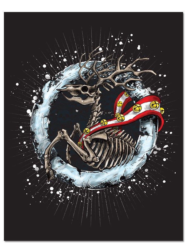 &quot;Reindeer&quot; Print by Fuzzed Up Bear for INKED - www.inkedshop.com
