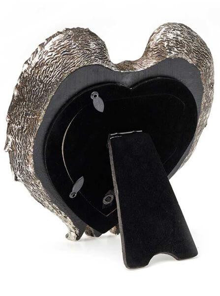 &quot;Winged Heart&quot; Photo Frame by Alchemy of England (Antique Silver) - www.inkedshop.com