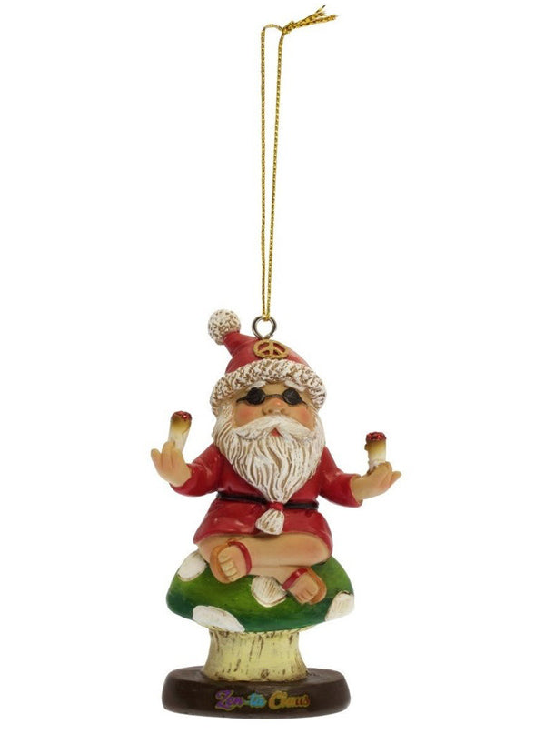 Zen-Ta Claus Holiday Ornament