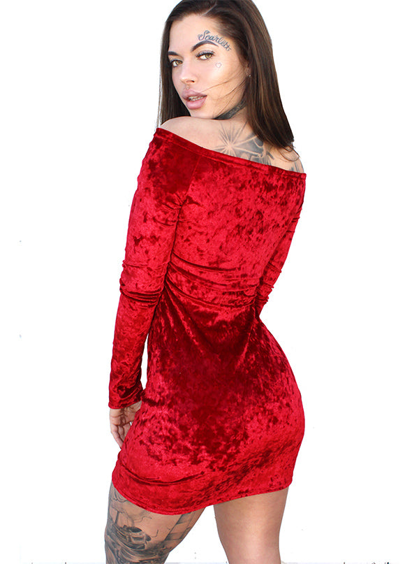 Women&#39;s Scarlett Long Sleeve Mini Dress