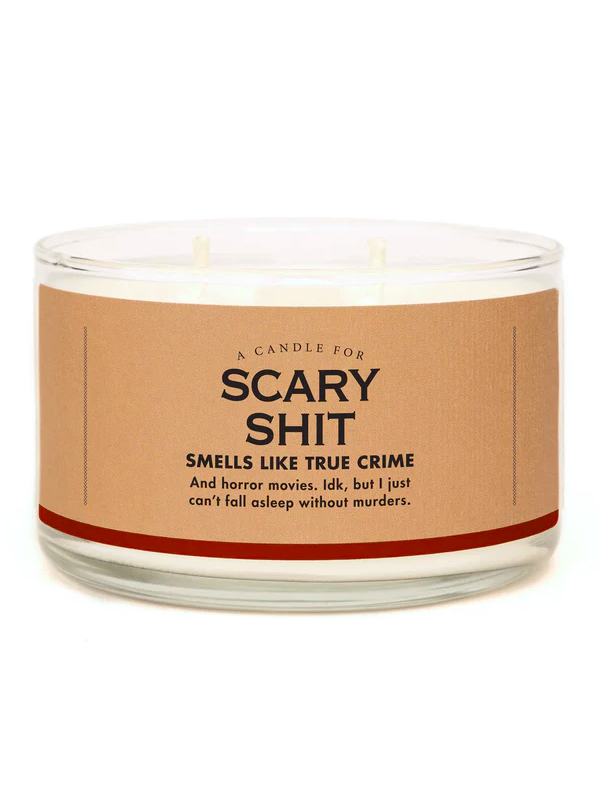 Scary Shit Candle