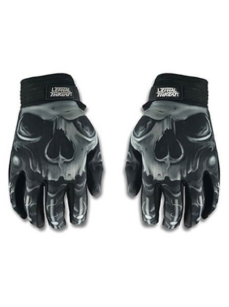 &quot;Skull&quot; Gloves by Lethal Threat - www.inkedshop.com
