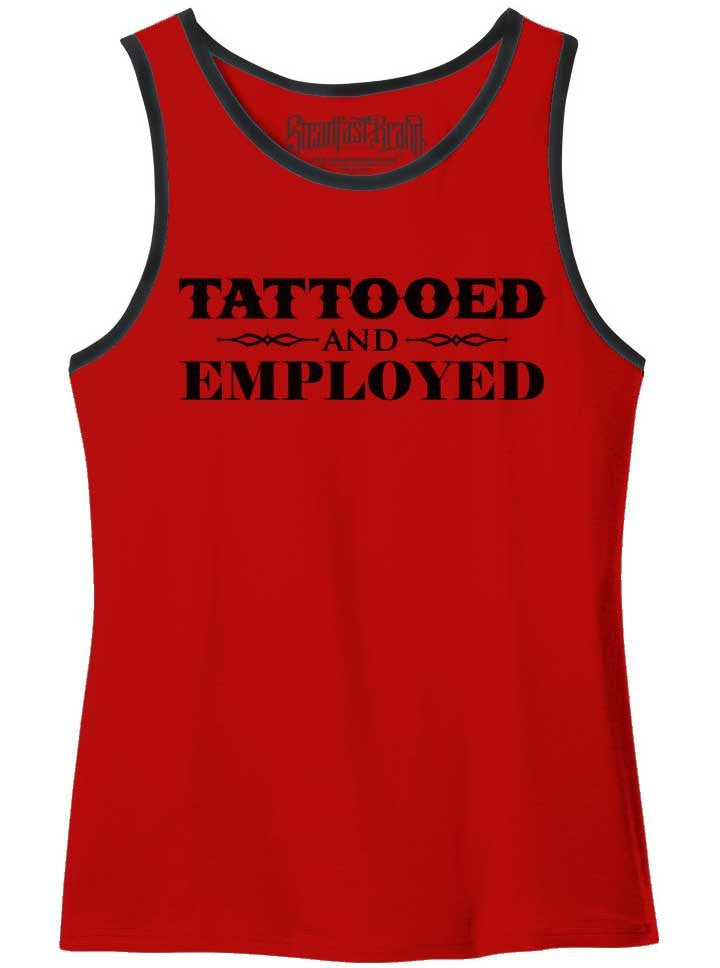 Men&#39;s Tattooed and Employed Tank